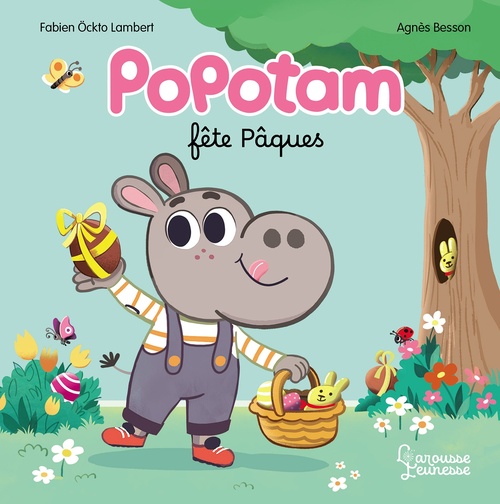ebook cover of Popotam fête Pâques, by Agnès Besson