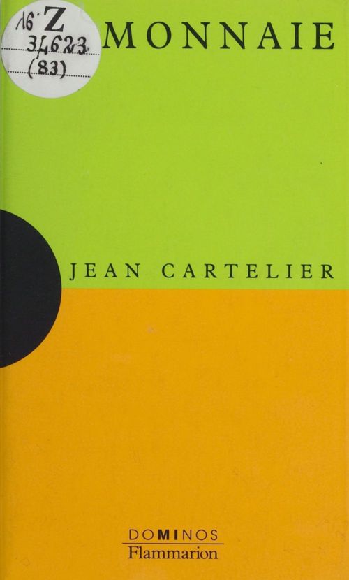 ebook cover of La Monnaie, by Jean Cartelier