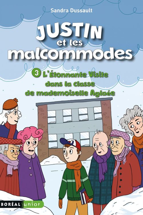 ebook cover of L' étonnante visite dans la classe de mademoiselle Aglaée, by Sandra Dussault