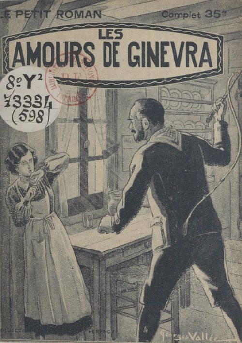 Couverture ebook de Les amours de Ginevra, de Albert Dubeux