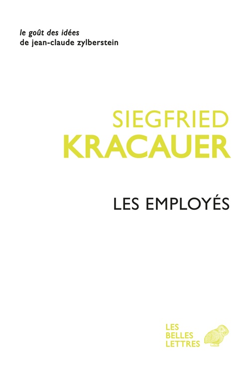 ebook cover of Les Employés, by Siegfried Kracauer