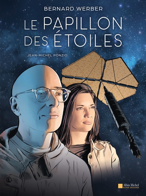 Couverture ebook de Le Papillon des étoiles (BD), de Jean-Michel Ponzio