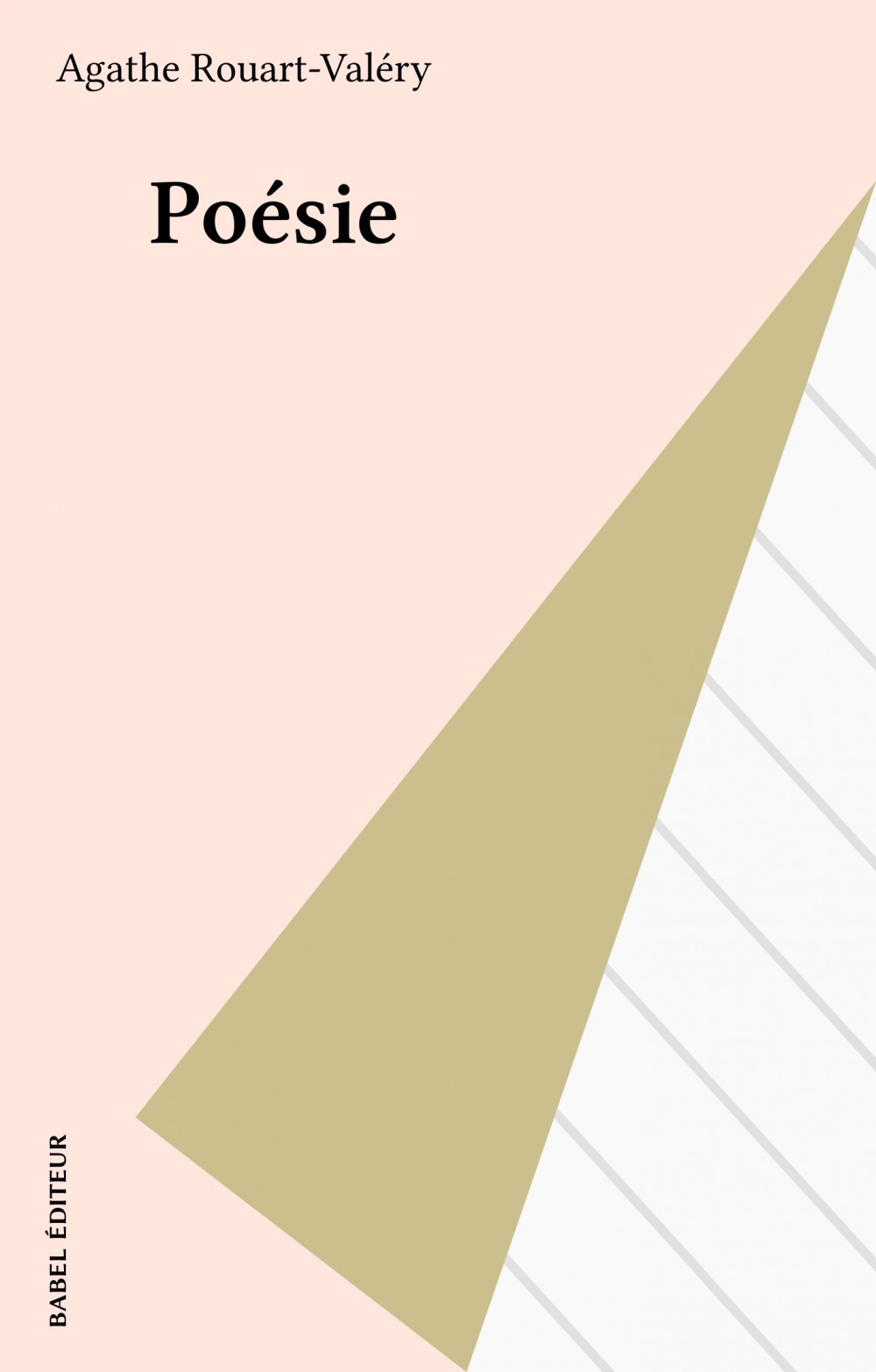 Couverture ebook de Poésie, de Agathe Rouart-Valery