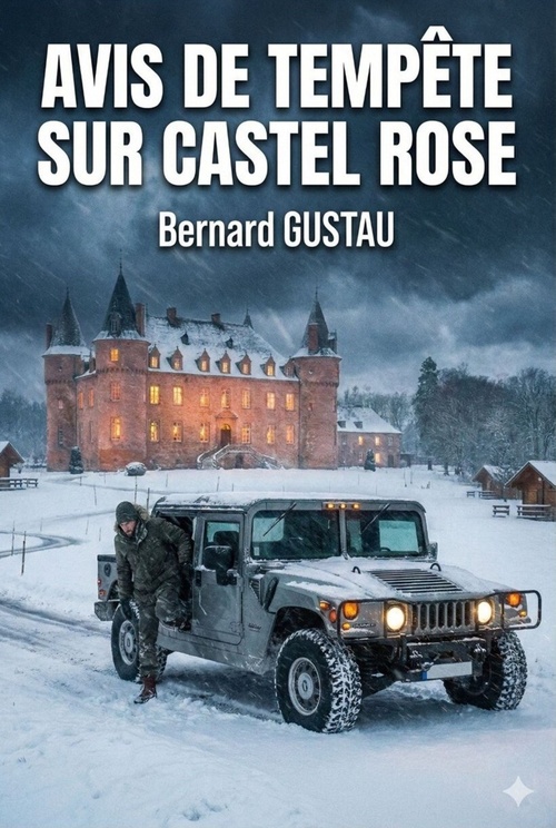 ebook cover of Avis de tempête sur Castel Rose, by Bernard Gustau