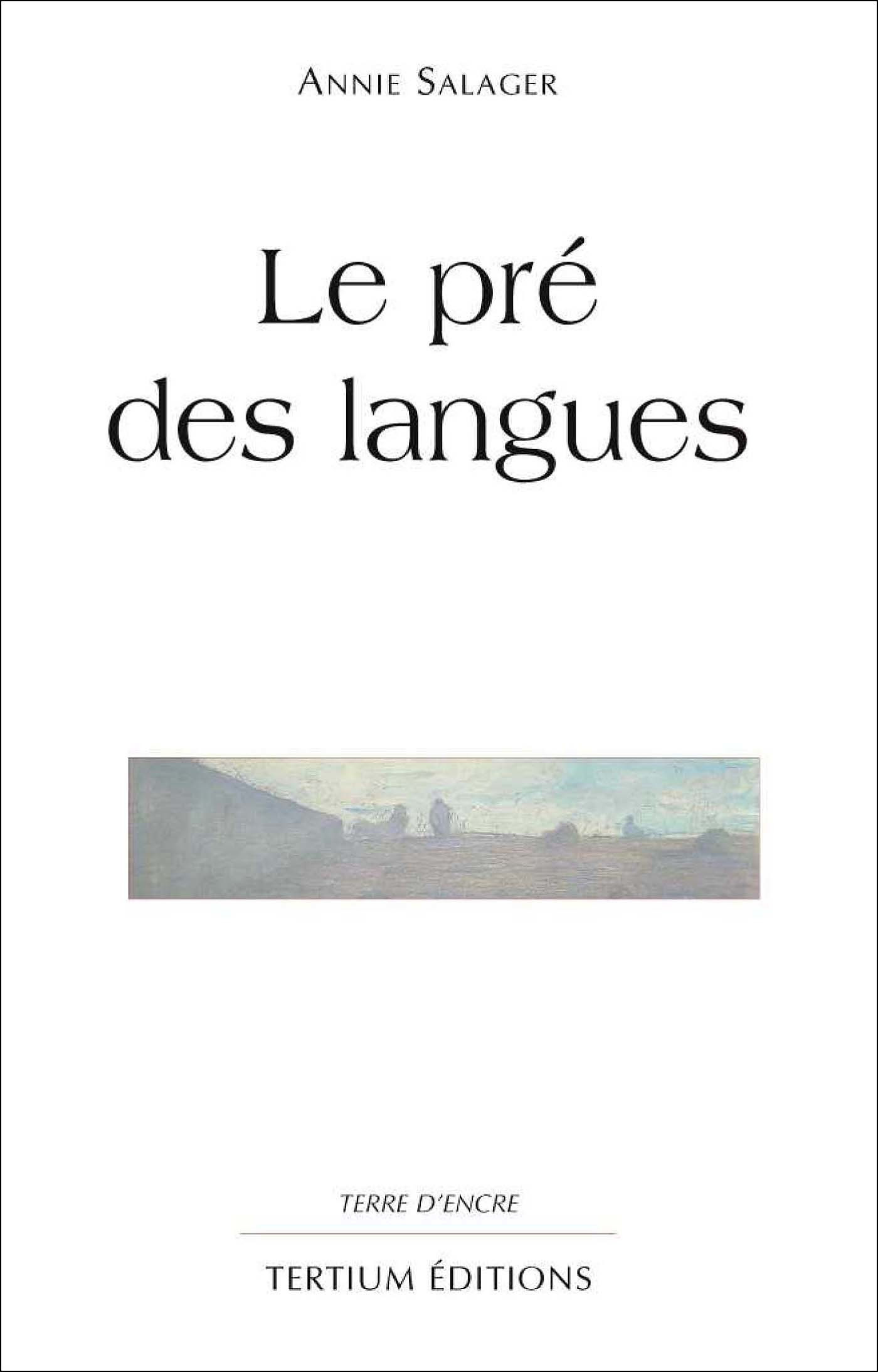 Couverture ebook de Le pré des langues, de Salager