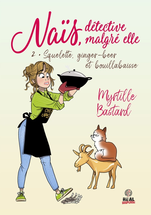 Couverture ebook de Squelette, ginger beer et bouillabaisse, de Myrtille Bastard
