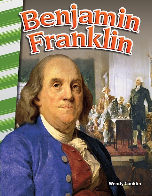 ebook cover of Benjamin Franklin, by Wendy Conklin