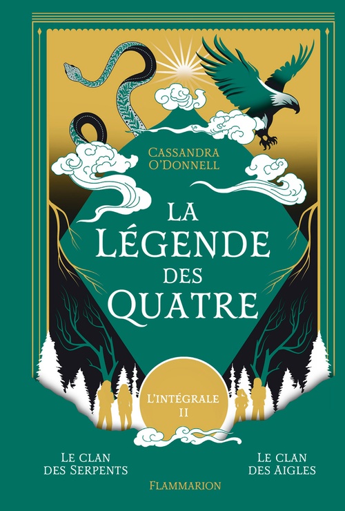 Couverture ebook de La légende des Quatre (L'Intégrale 2), de Cassandra O'Donnell