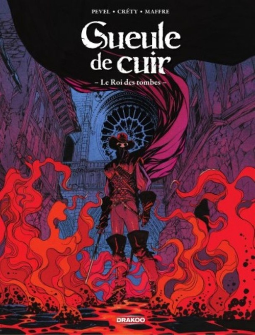 ebook cover of Gueule de cuir - Tome 3 - Le Roi des Tombes, by Pierre Pevel