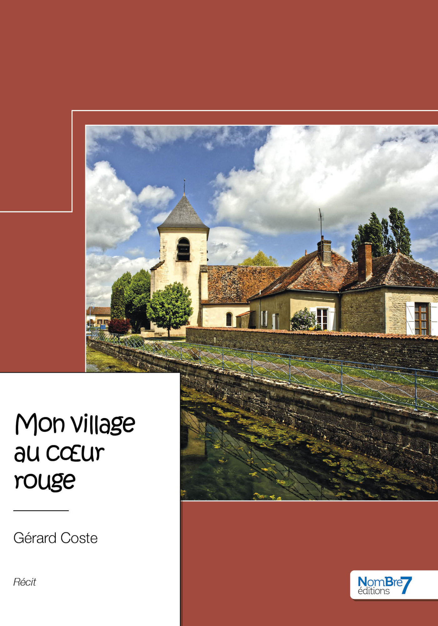 Couverture ebook de Mon village au coeur rouge, de Gérard Decoster