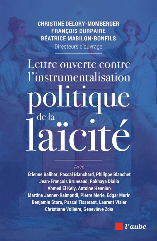 Couverture ebook de Lettre ouverte contre l'instrumentalisation politique de la laïcité, de Collectif