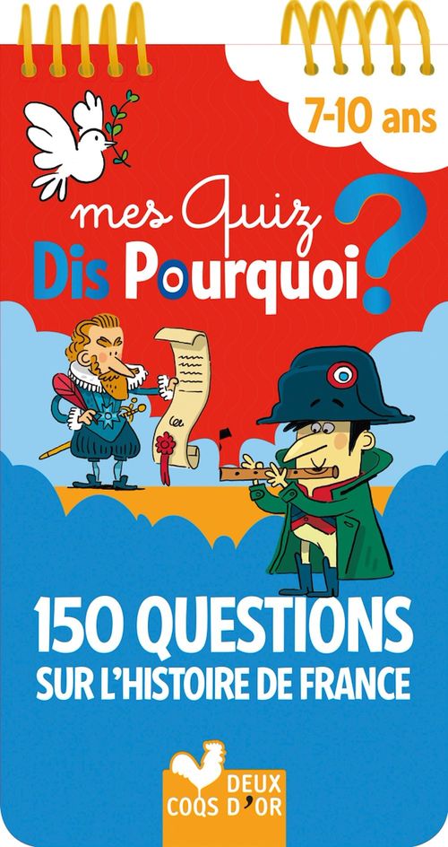Couverture ebook de 150 questions sur l'Histoire de France, de Eric Mathivet