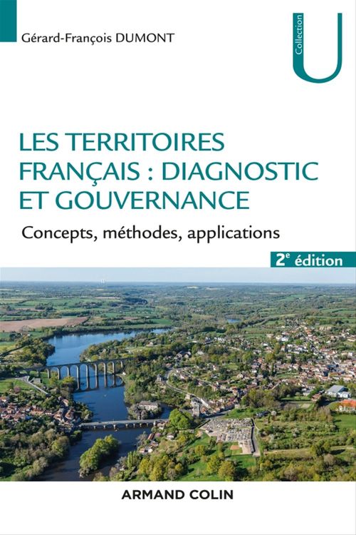 Couverture ebook de Les territoires : diagnostic et gouvernance - 2e éd., de Gérard-François Dumont