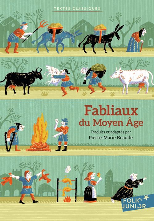 Couverture ebook de Fabliaux du Moyen Âge, de Pierre-Marie Beaude