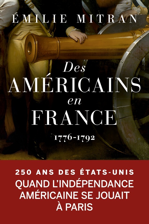 ebook cover of Des Américains en France, by Émilie Mitran