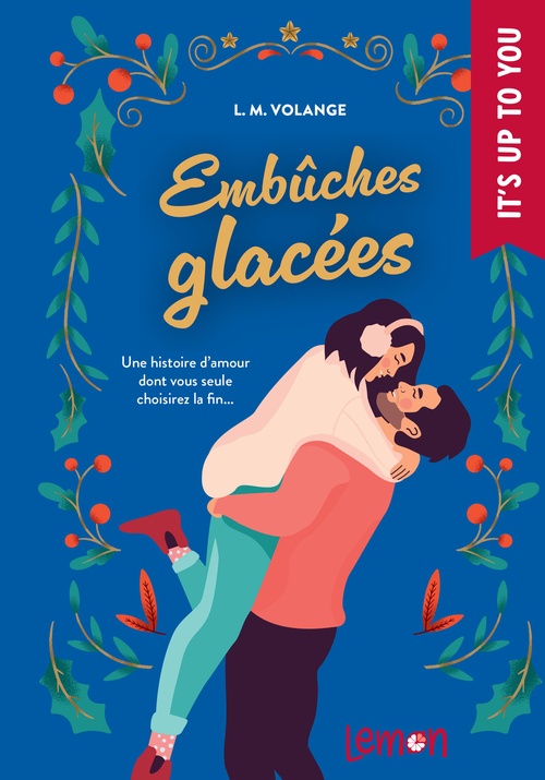 ebook cover of Embûches glacées, by L. M. Volange