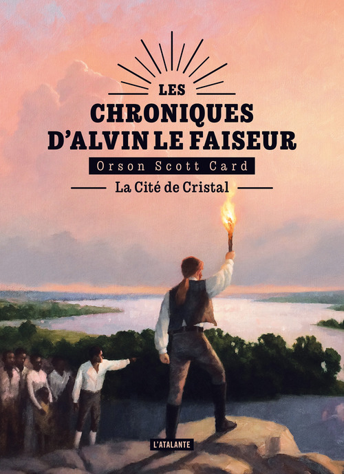 ebook cover of La Cité de Cristal, by Orson Scott Card