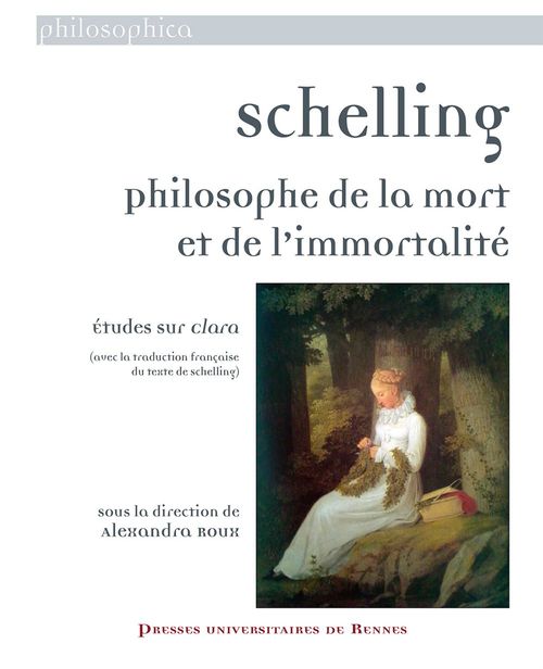 Couverture ebook de Schelling - Philosophe de la mort et de l´immortalité, de Alexandra Roux