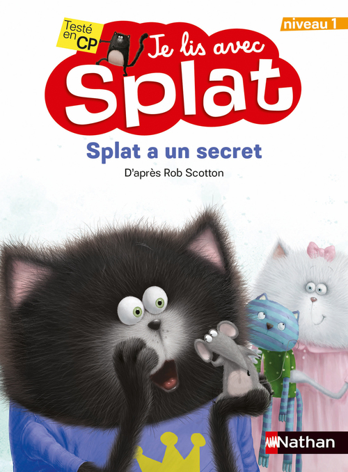 Couverture ebook de Splat a un secret, de Rob Scotton