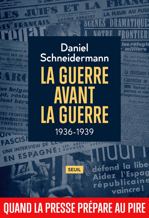 Couverture ebook de La Guerre avant la guerre, de Daniel Schneidermann