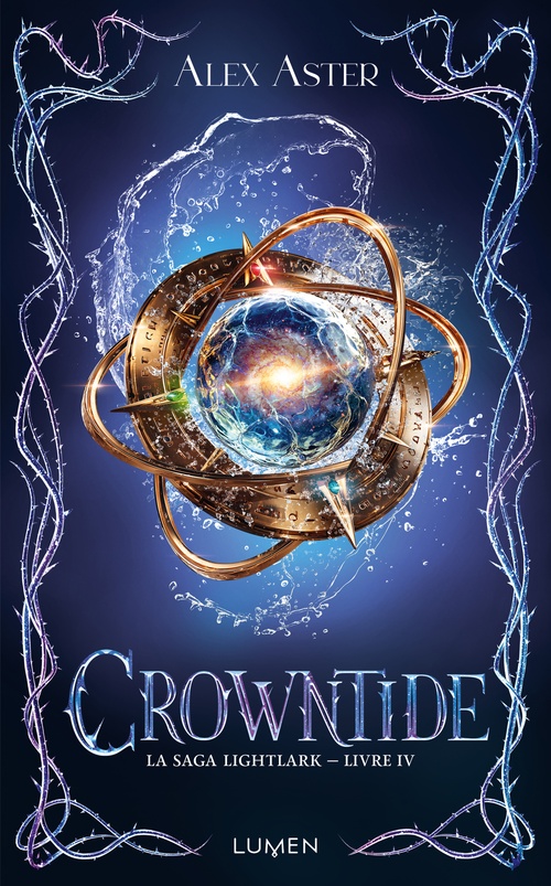 ebook cover of La Saga Lightlark - Tome 4 Crowntide, by Alex Aster