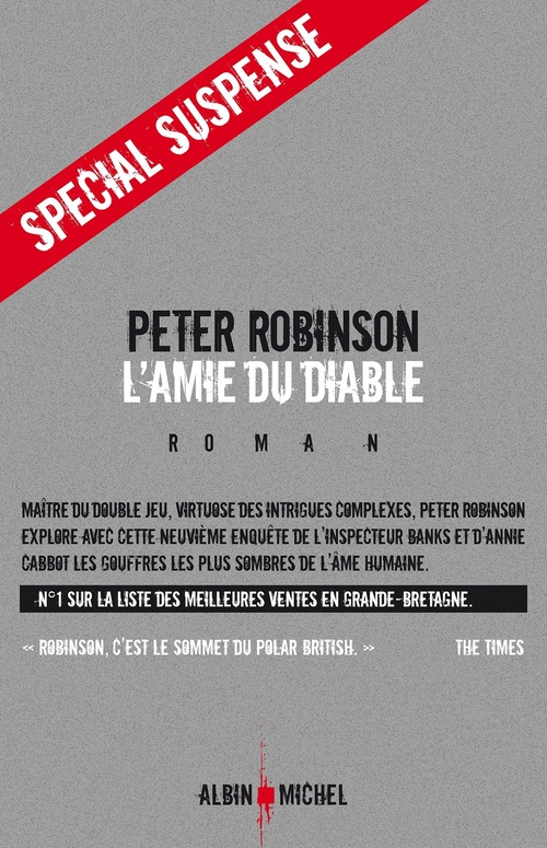 ebook cover of L'Amie du diable, by Peter Robinson