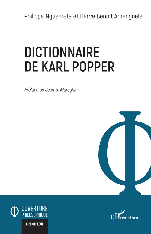 ebook cover of Dictionnaire de Karl Popper, by Hervé Benoît Amenguele, Philippe Nguemeta, Jean B. Muregha