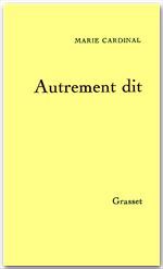 ebook cover of Autrement dit, by Marie Cardinal