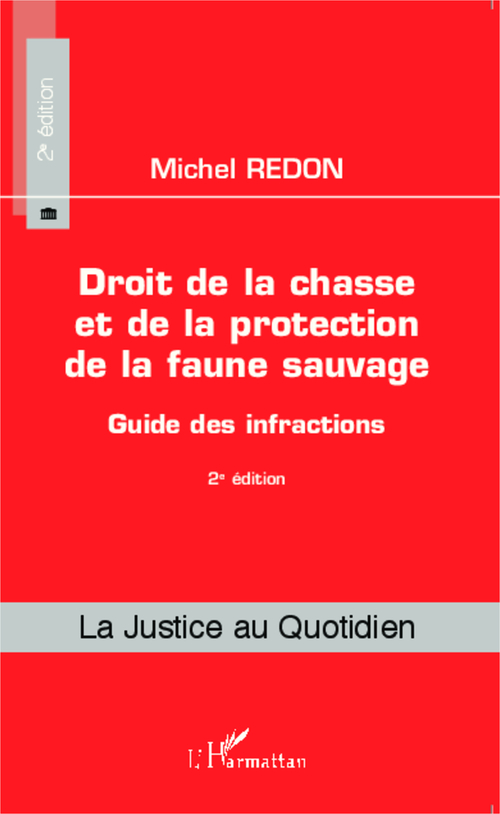 Couverture ebook de Droit de la chasse et de la protection de la faune sauvage, de Michel Redon