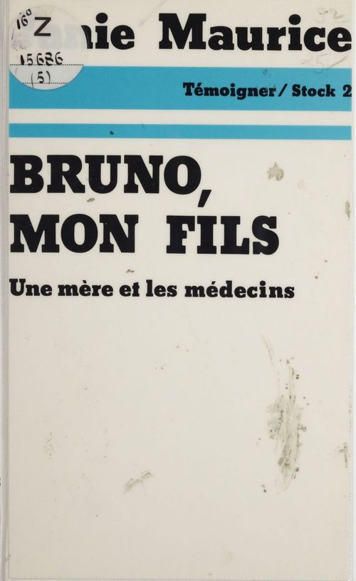 ebook cover of Bruno, mon fils, by Janie Maurice