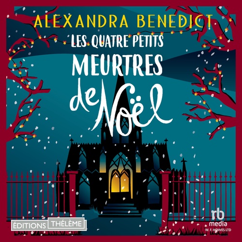 Couverture audiobook de Les quatre petits meurtres de Noël, de Alexandra Benedict