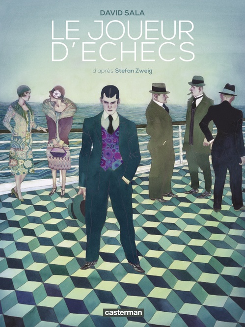ebook cover of Le joueur d'échecs, by David Sala