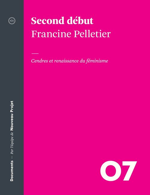 ebook cover of Second début, by Francine Pelletier