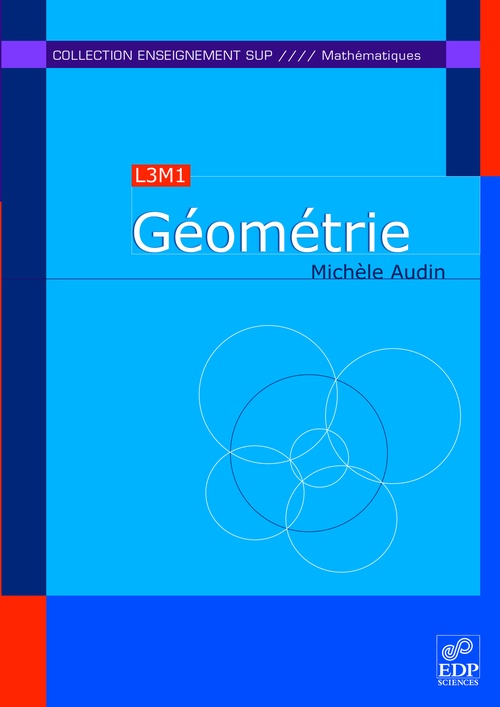 Couverture ebook de Géométrie (L3M1), de Audin Michele