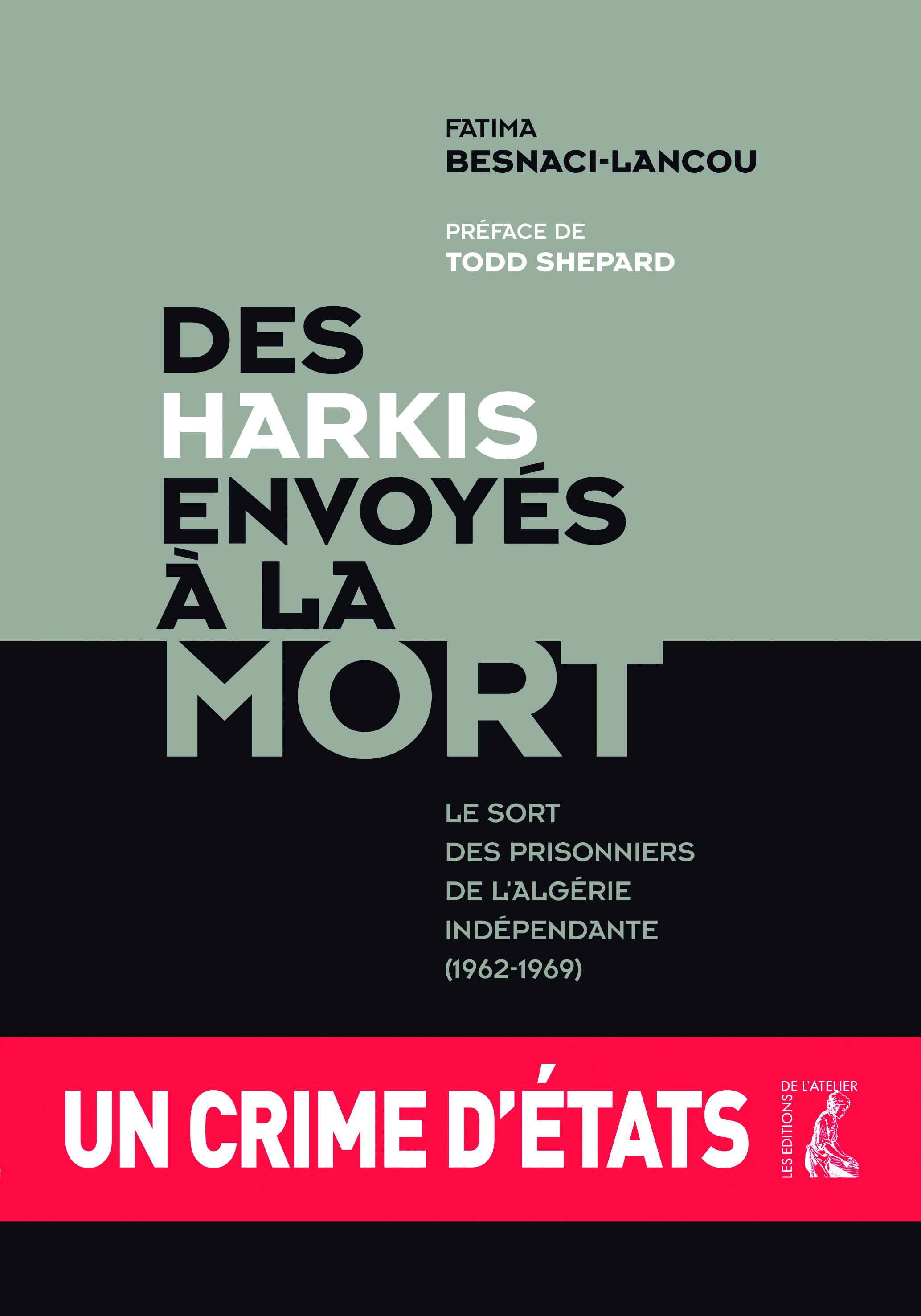 ebook cover of Des harkis envoyés à la mort, by Fatima Besnaci-Lancou