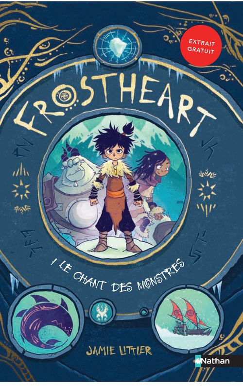 ebook cover of Frostheart - tome 1 Le chant des monstres, by Jamie Littler