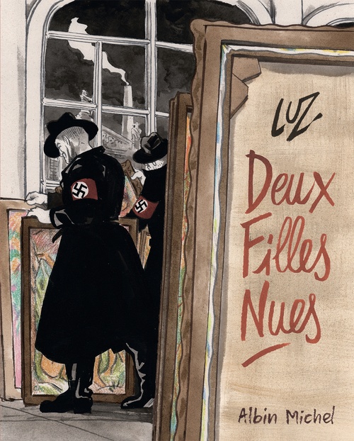 ebook cover of Deux filles nues, by Luz