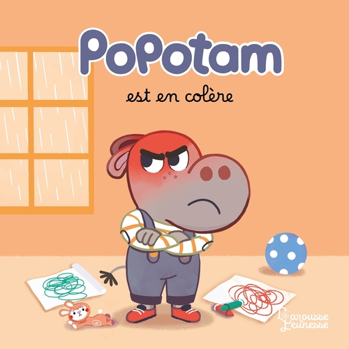 Couverture ebook de Popotam est en colère, de Agnès Besson