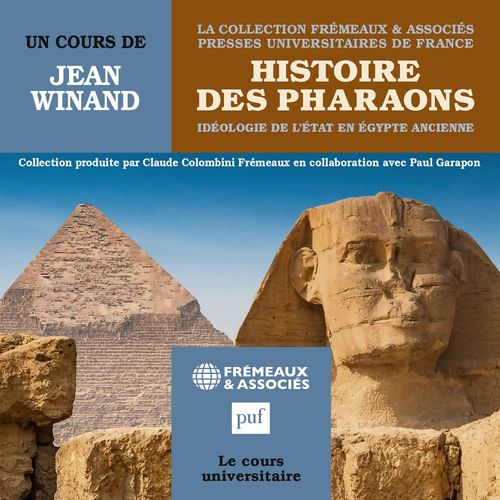 audiobook cover of Une histoire personnelle des pharaons, by Jean Winand