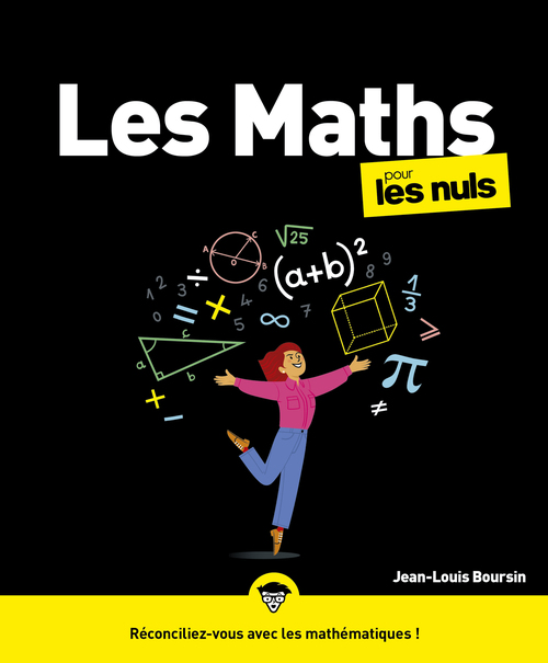 ebook cover of Les Maths pour les Nuls, 3e éd, by Jean-Louis Boursin