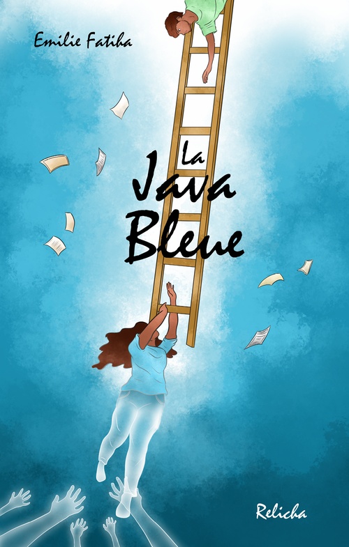 ebook cover of La Java Bleue, by Emilie Fatiha, Relicha Edition