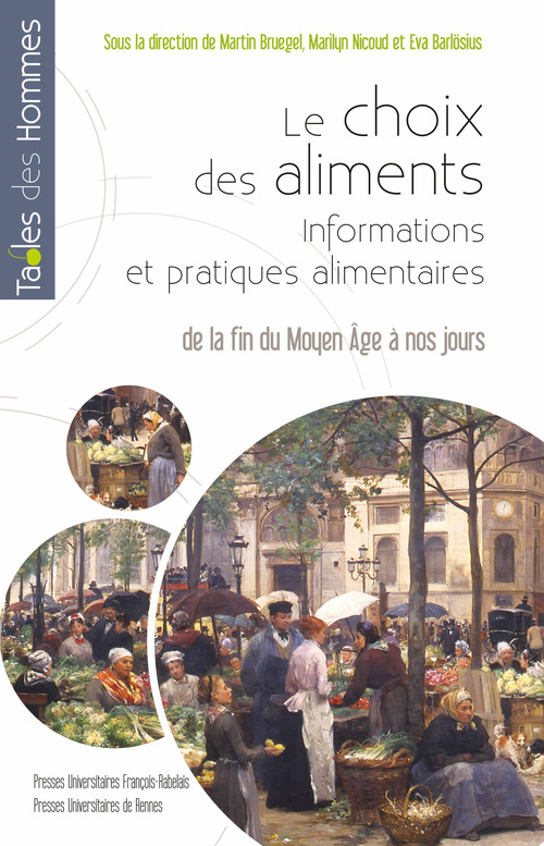 Couverture ebook de Le choix des aliments, de