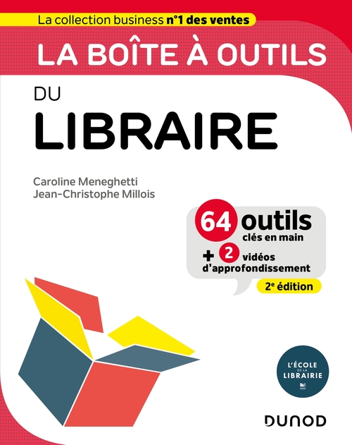 ebook cover of La boîte à outils du Libraire - 2e éd., by Caroline Meneghetti, Jean-Christophe Millois