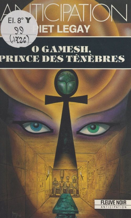 Couverture ebook de Ô Gamesh, prince des ténèbres, de Legay