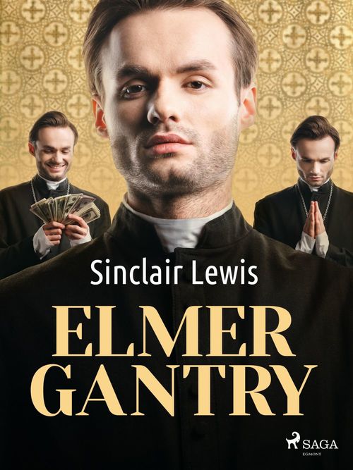ebook cover of Elmer Gantry, by Sinclair Lewis