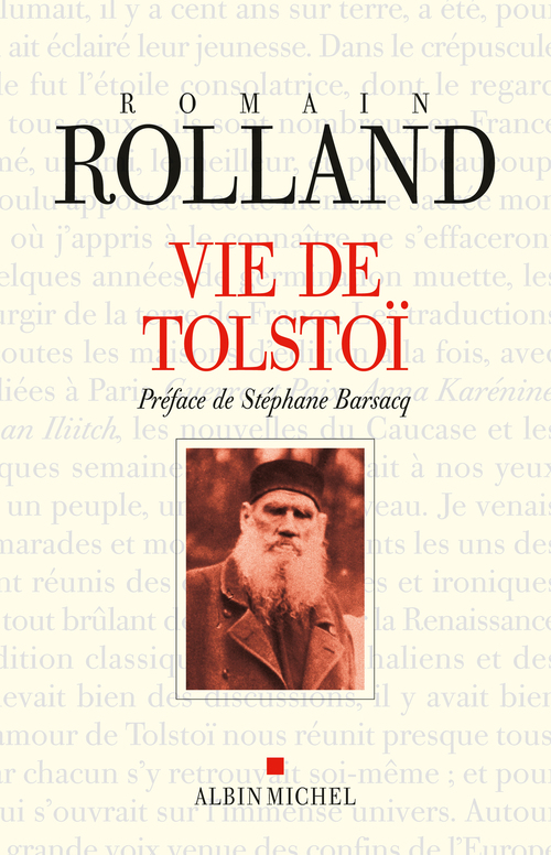 ebook cover of Vie de Tolstoï, by Romain Rolland