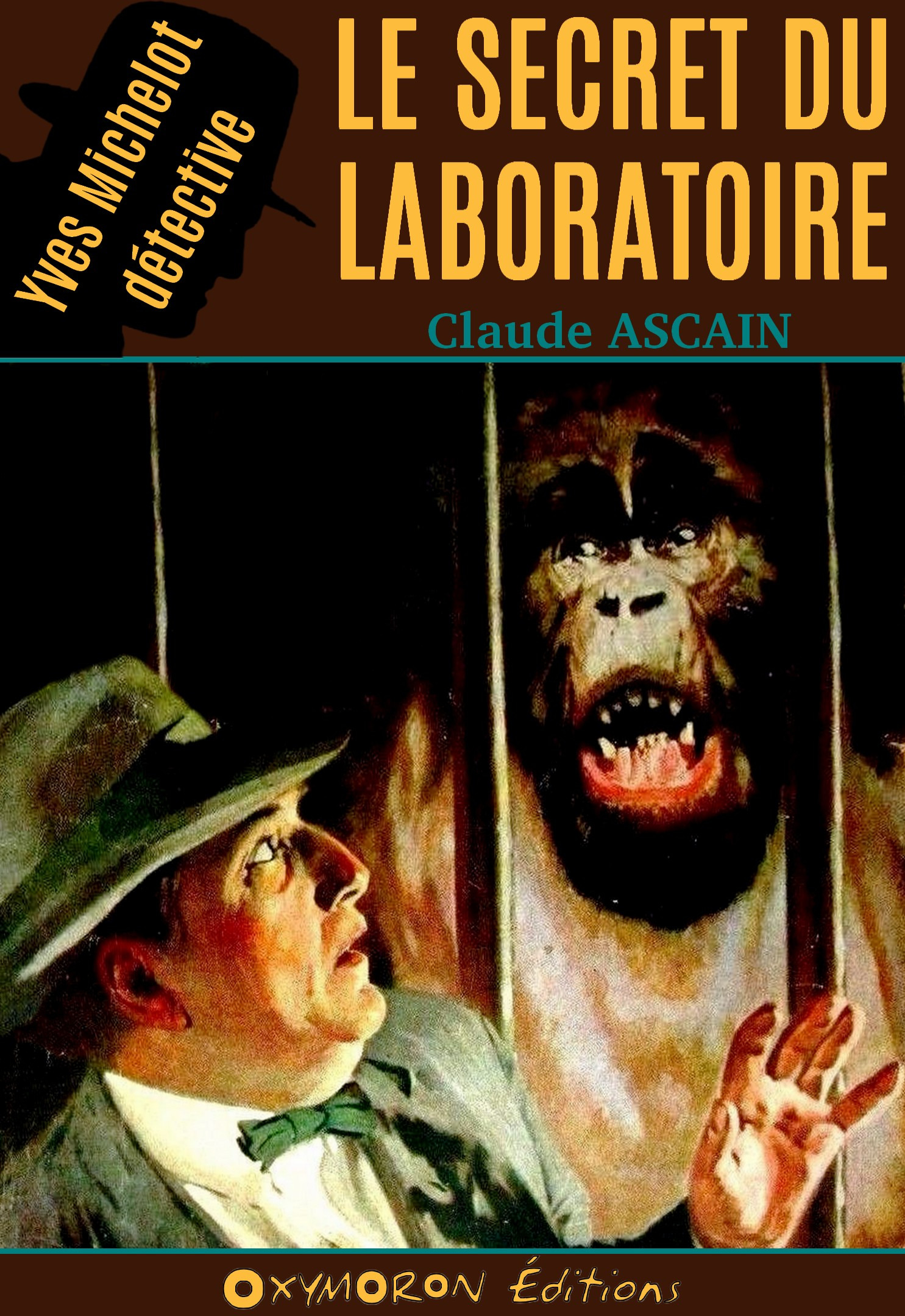 Couverture ebook de Le secret du laboratoire, de Claude Ascain