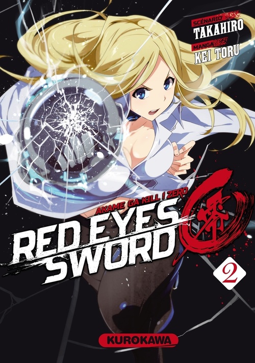 ebook cover of Red Eyes Sword - Akame ga kill ! Zero - Tome 2, by Takahiro, Kei Toru