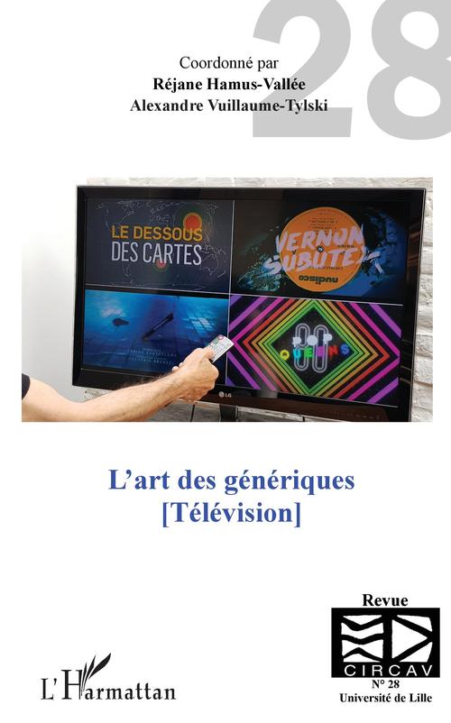 Couverture ebook de L'art des génériques, de Réjane Hamus-Vallée