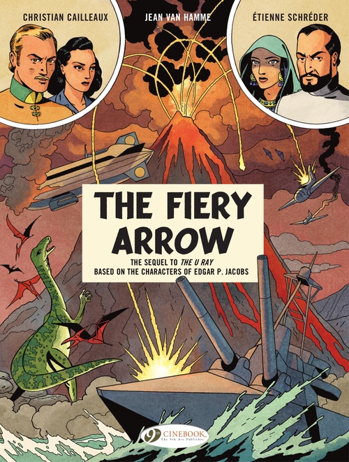 ebook cover of Before Blake & Mortimer - Volume 2 - The Fiery Arrow, by Jean Van Hamme
